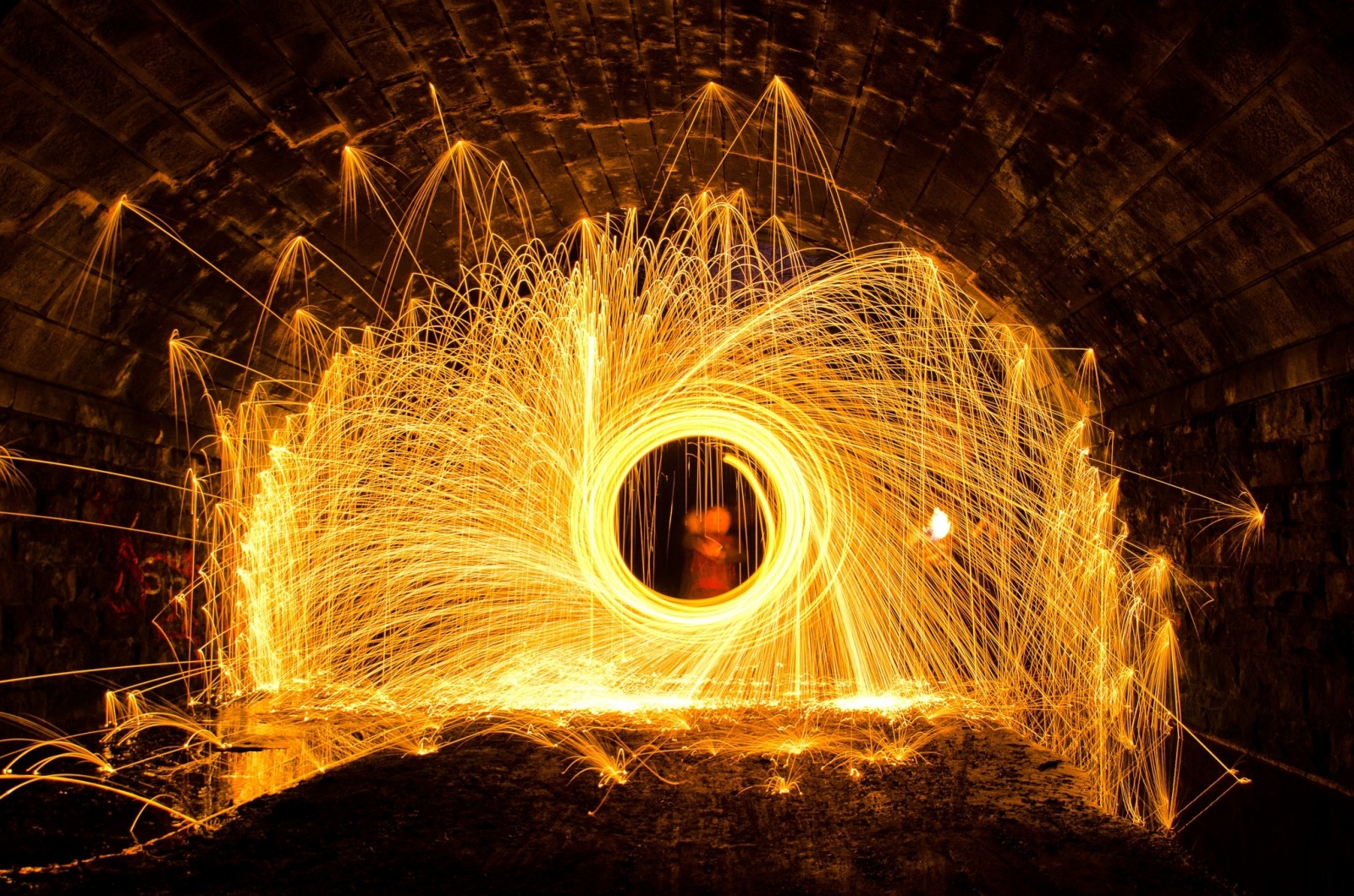 Disused Railway Bridge Wire Wool