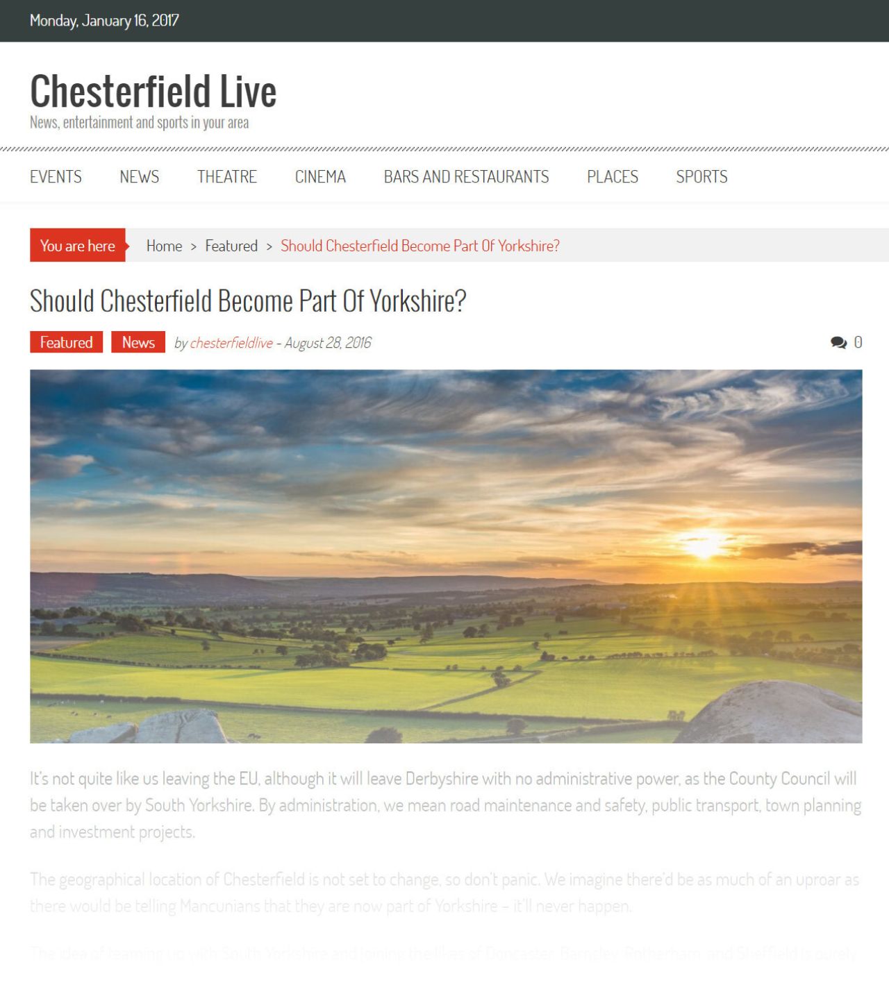 Chesterfield live