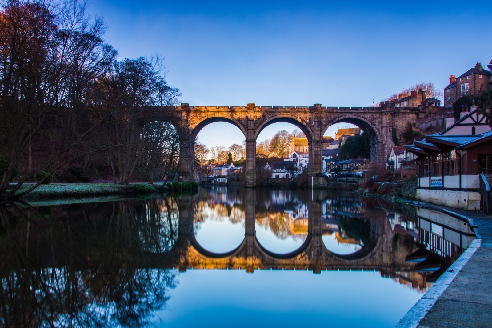 Morning at Knaresborough Viaduct