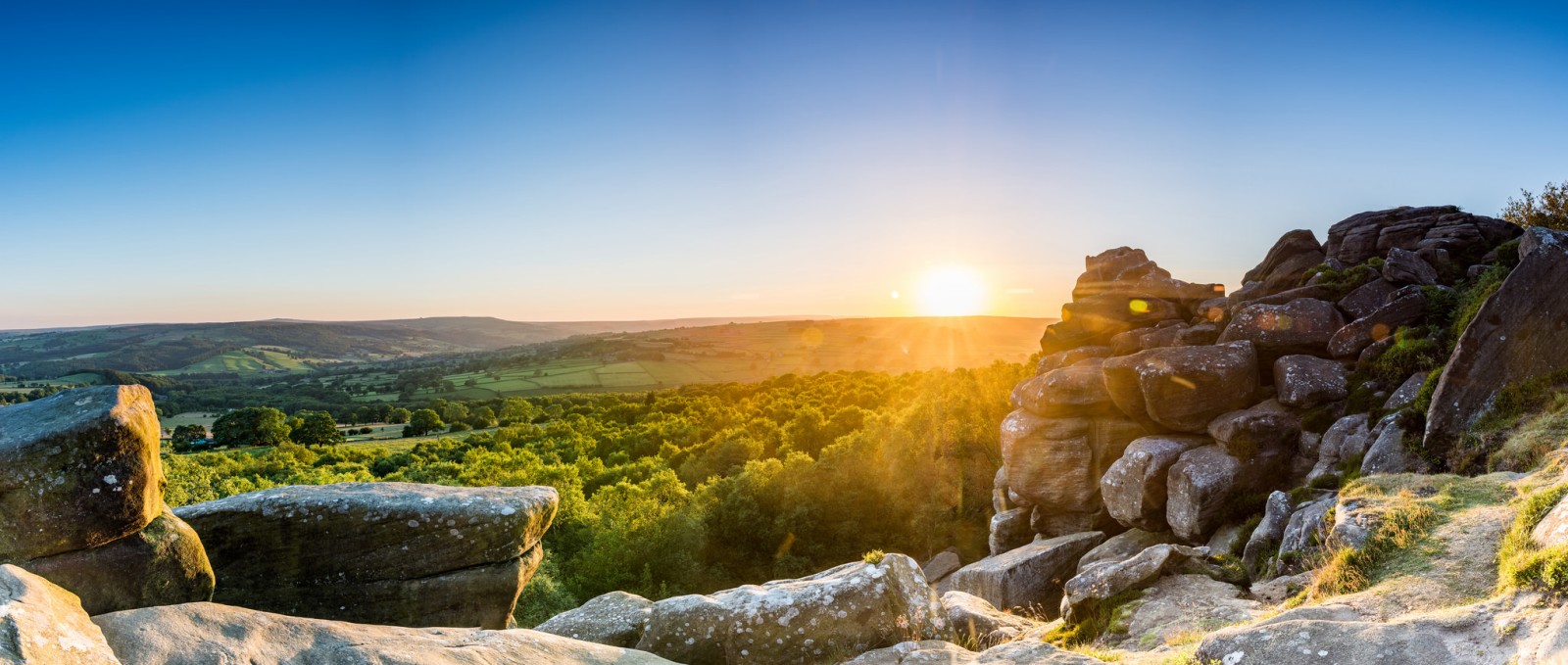 Brimham Rocks Panorama