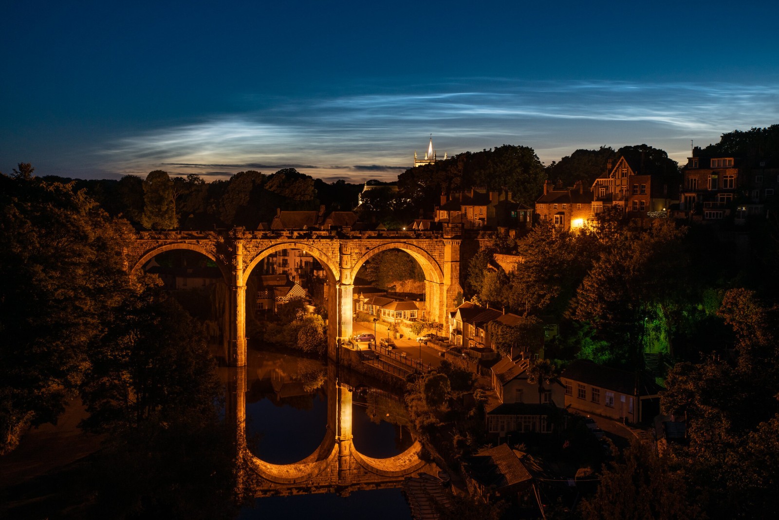 Noctilucent Viaduct - Knaresborough