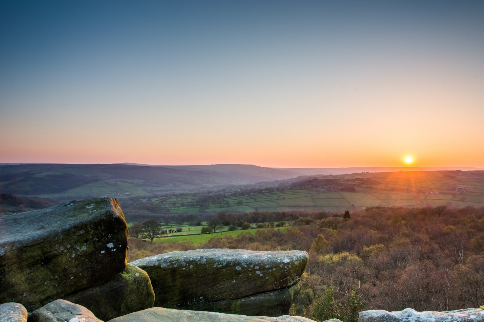 Brimham Rocks Sunset