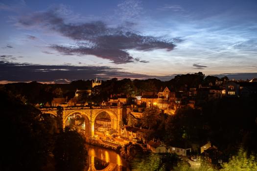 Knaresborough Noctilucent Clouds