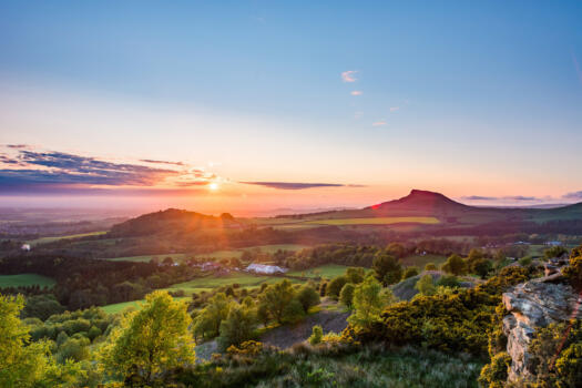 Roseberry Topping Sunset