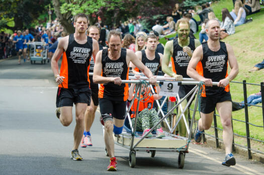 Knaresborough Bed Race 2015