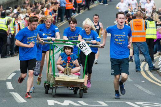 Knaresborough Bed Race 2015